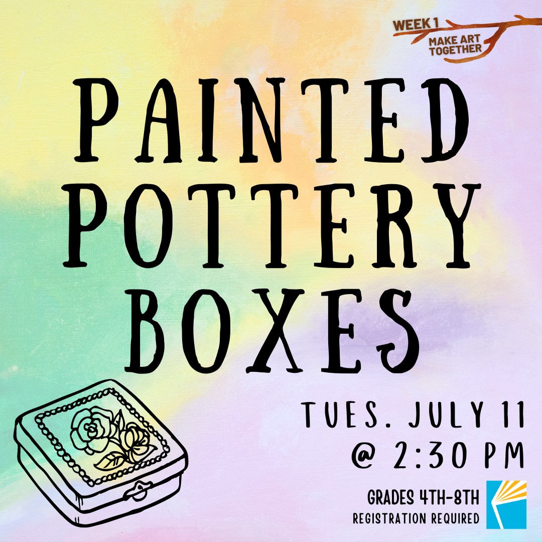 Painted Pottery Boxes | Guilderland Public Library